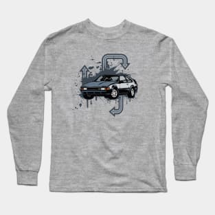 Toyota Supra Grunge Long Sleeve T-Shirt